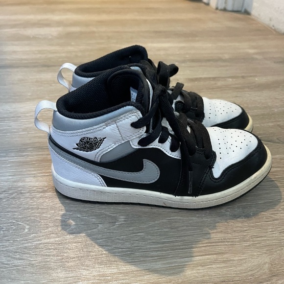 kids NIKE air jordan 1 mid PS “white shadow” - Picture 1 of 5